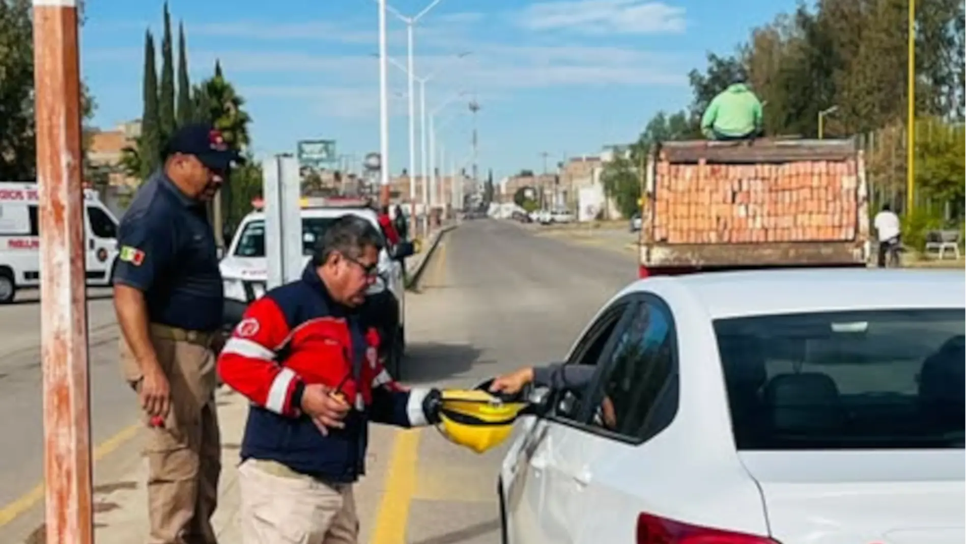 Colecta bomberos Loreto